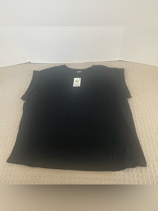INC International Concepts Tops - NWT women’s INC beaded black top
